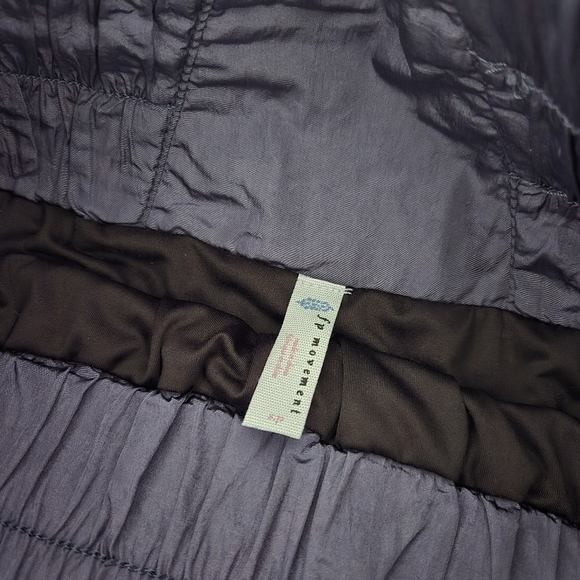 Free People The Way Home High Rise Elastic Waist Athletic Shorts Navy Purple S - Picture 4 of 7